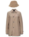 Herno Overcoats In Beige