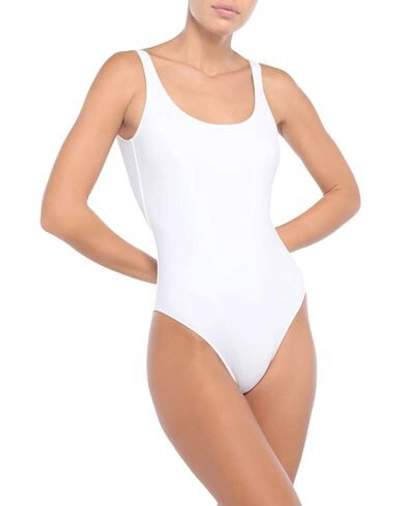 Sundek One-piece Swimsuits In White