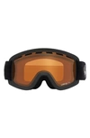 Dragon Lil D Base 44mm Snow Goggles In Charcoal/ Amber