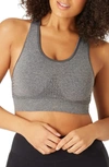 Sweaty Betty Stamina Sports Bra (buy More & Save) In Charcoal Marl