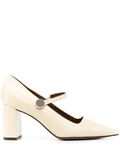 L'autre Chose Mary Jane Pumps In Neutrals