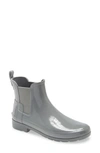 Hunter Original Refined Chelsea Waterproof Rain Boot In Geysers