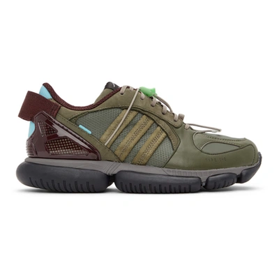 Oamc Khaki Adidas Originals Edition O-6 Sneakers In Militry Grn