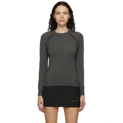 Sportmax Grey Wool Abete Sweater In 002 Medgry