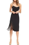 Dress The Population Rory Midi Dress In Black