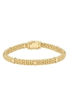 Lagos Caviar Rope Bracelet In Metallic Gold