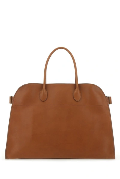 The Row Margaux 15 Air Tote Bag In Brown