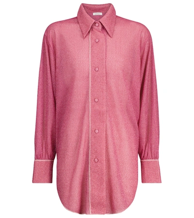 Oseree Lumière Shirt In Pink