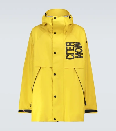 Moncler Genius 3 Moncler Grenoble Verdonne Raincoat In Yellow