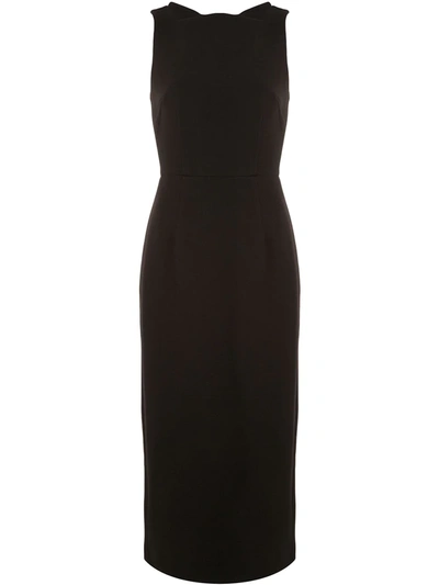 midi black strapless dress Shaun Midi Dress Black Lower Impact