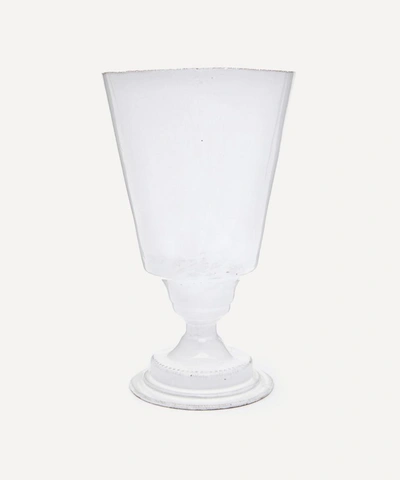 Astier De Villatte Small Simple Vase In White