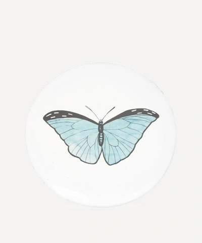 Astier De Villatte Butterfly Dinner Plate