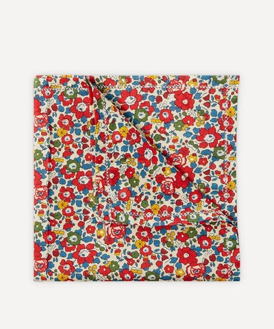 Liberty London Betsy Ann Small Cotton Handkerchief In Assorted