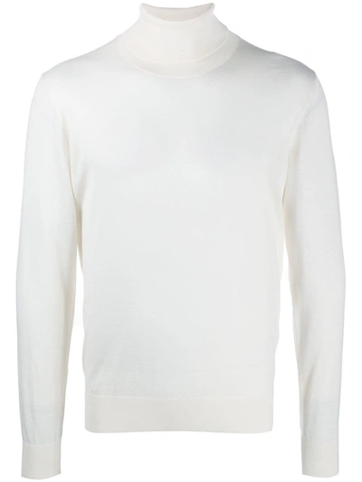 Dolce & Gabbana Pullover Collo Alto In White