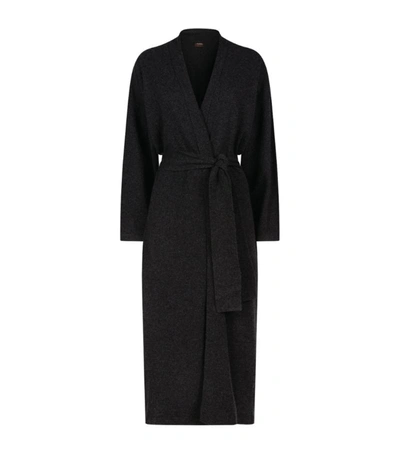 Oyuna Legere Cashmere Dressing Gown In Grey