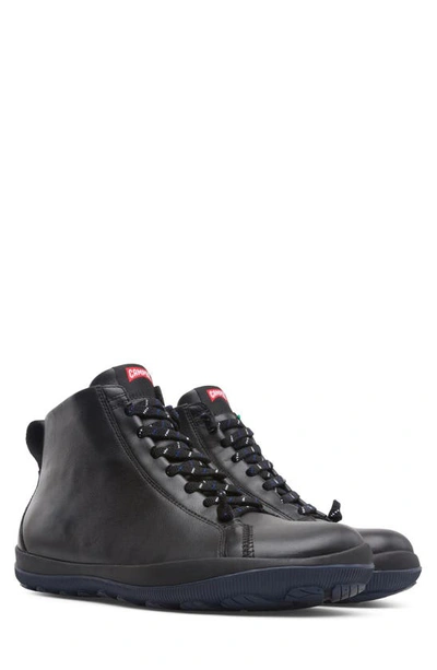 Camper Peu Pista Gore-tex® Waterproof High Top Sneaker In Black