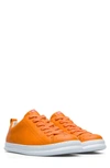 Camper Runner Leather Sneaker In Medium Orange