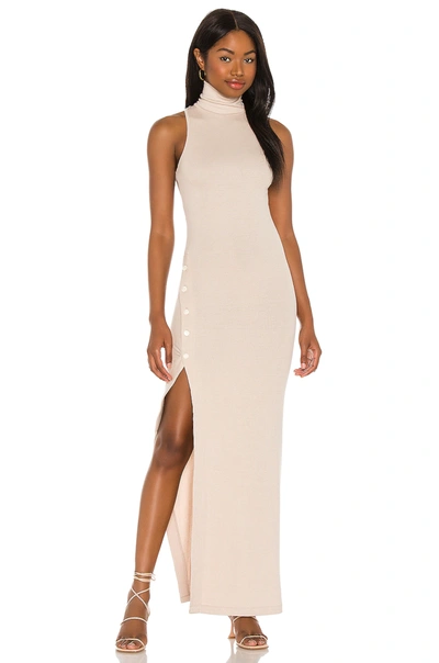 Alix Nyc Concord Dress In Almond