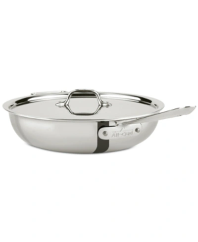 All-clad 4-qt. Stainless Steel Pan & Lid