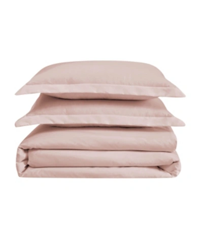 Cannon Heritage King 3 Piece Duvet Cover Set Bedding In Pink