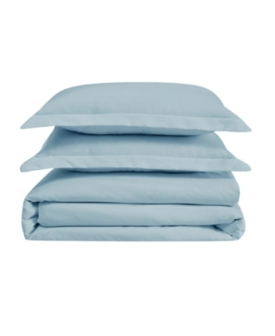 Cannon Heritage Full/queen 3 Piece Duvet Cover Set In Blue