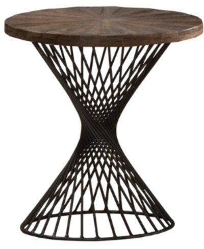 Hillsdale Kanister End Table In Brown