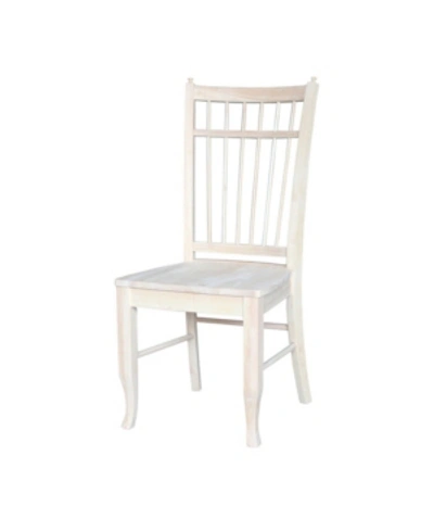 International Concepts Birdcage Chairs, Set Of 2 In White
