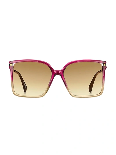 Givenchy 57mm Oversized Square Sunglasses In 03r7-ha