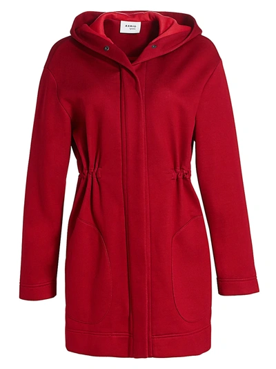 Akris Punto Women's Jersey Hooded Parka In Prickly Pear