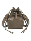 Isabel Marant Women's Radja Leather Bucket Bag In Light Khaki