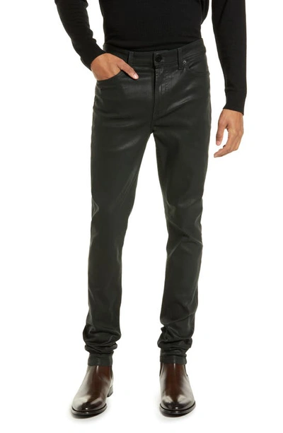 Monfrere Greyson Coated Skinny Fit Jeans In Coated Noir | ModeSens