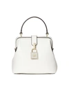 Kate Spade Women's Small Remedy Leather Top Handle Bag In Optic White