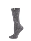 Ugg Rib-knit Slouchy Crew Socks In Nightfall