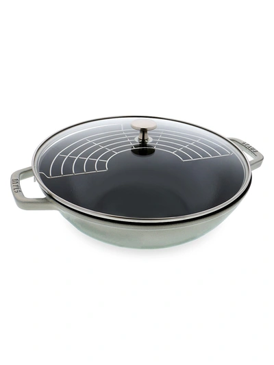 Staub 4.5-quart Perfect Pan In White Truffle