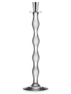 Orrefors Celeste Stripe Glass Candlestick