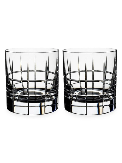 Orrefors Street 2-piece Whiskey Glass Set In Nocolor