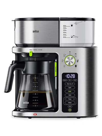 Braun Multiserve 10-cup Certified Coffee Maker With Internal Water Spout & Glass Carafe