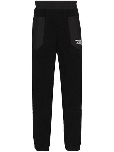 Pas Normal Studios Black Off Race Fleece Sweatpants