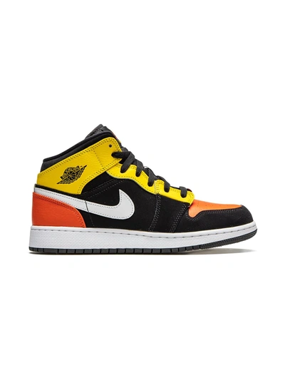 Jordan Kids' Air  1 Mid Sneakers In Black
