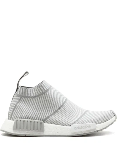 Adidas Originals Nmd Cs2 Primeknit Sneakers In Grey
