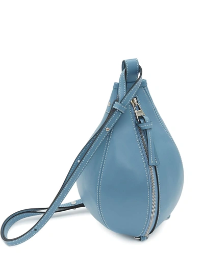 Jw Anderson Small Punch Bag In Blue