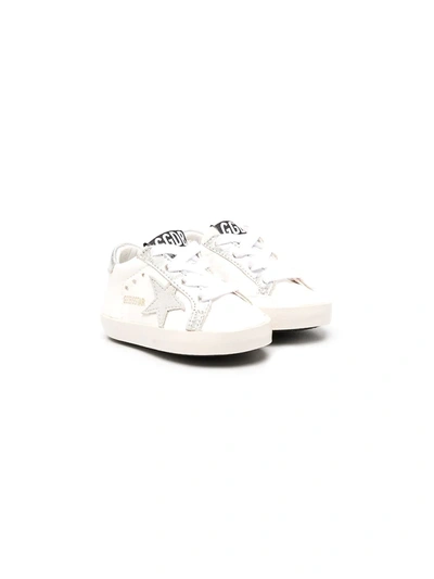 Golden Goose Babies' Super Star Sneakers In White