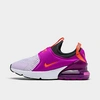 Nike Girls' Little Kids' Air Max 270 Extreme Casual Shoes In Dark Smoke Grey/camellia/vivid Purple