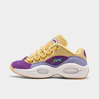 Reebok Men's Bbc Question Low Basketball Shoes In Yellow