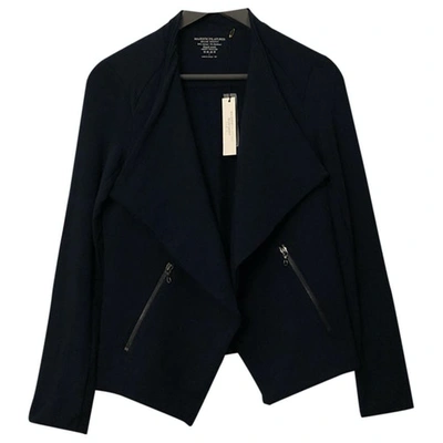 Pre-owned Majestic Jacket In Navy