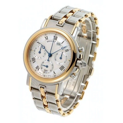 Pre-owned Breguet Gold And Steel Watch