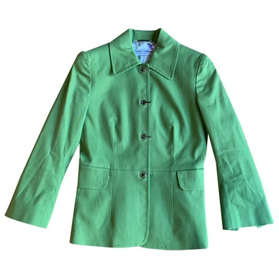 Pre-owned Dolce & Gabbana Short Vest In Green