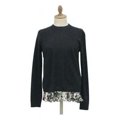 Pre-owned Just Cavalli Wool Jumper In Anthracite
