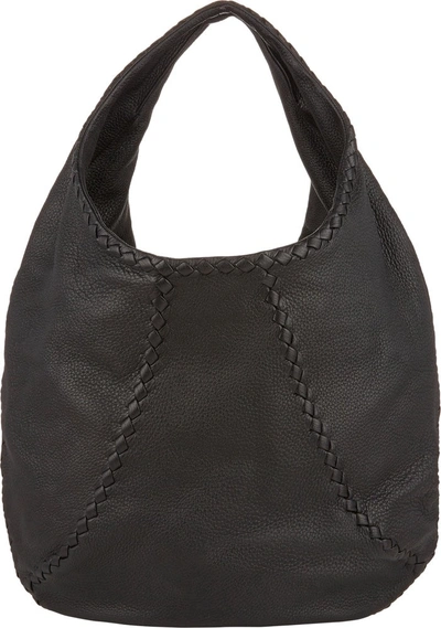 Bottega Veneta Large Hobo In Nero