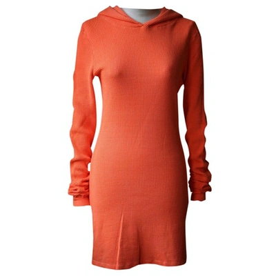 Pre-owned Cotton Citizen Orange Cotton Dress